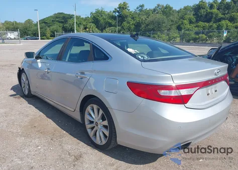 2013 Hyundai Azera z USA, uszkodzony, nr VIN KMHFH4JG8DA308809